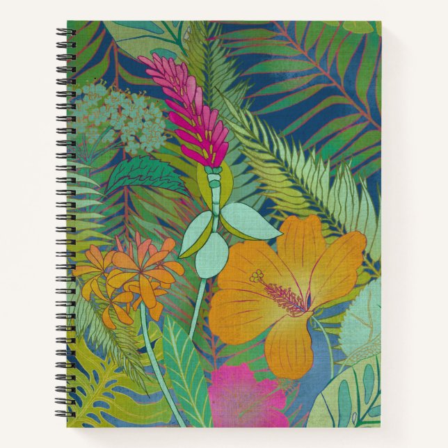 Cuaderno Tapiz tropical II (Anverso)