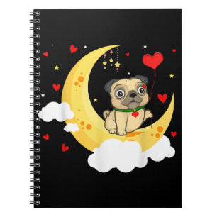 Cuaderno Tapón Cutáneo En La Belleza Del El día de San Vale