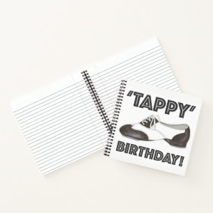 Cuaderno Tappy Happy Birthday Tap Dance Teachdance