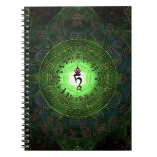 Cuaderno Tara verde - protección contra peligros y el