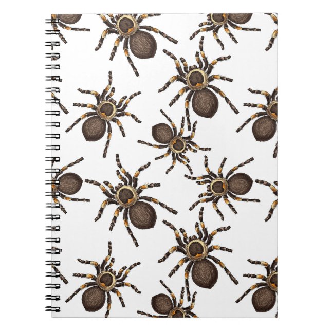 Cuaderno Tarantula en blanco (Frente)