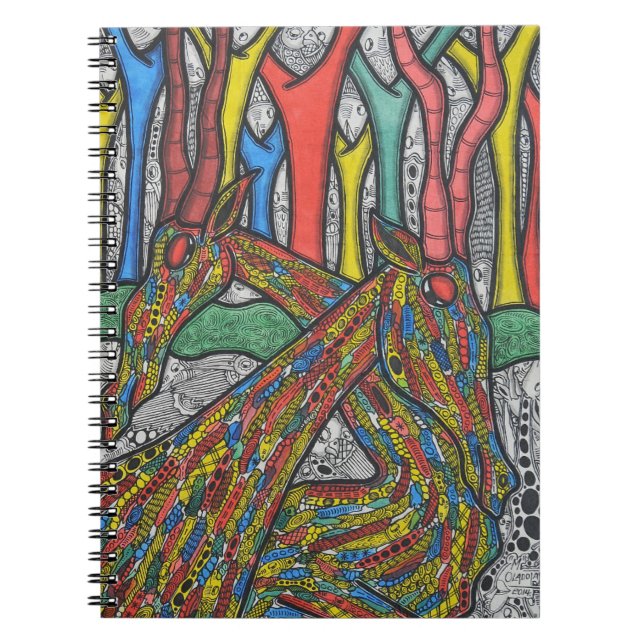 Cuaderno Tarde perezosa (Frente)