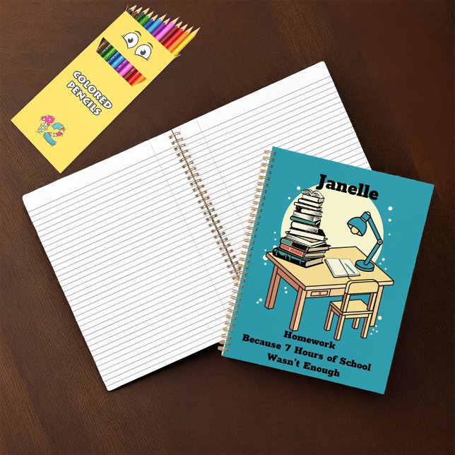 Cuaderno Tareas: Porque 7 Horas de Escuela no Fueron Sufici (Subido por el creador)