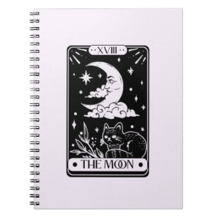 Cuaderno Tarjeta Celestial Tarot Moon