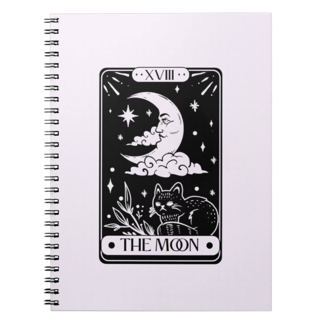 Cuaderno Tarjeta Celestial Tarot Moon (Frente)