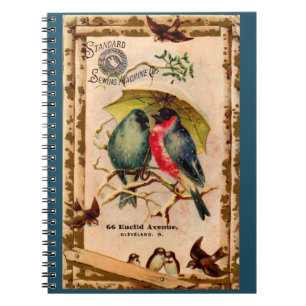 Cuaderno Tarjeta comercial victoriana Standard Scoser Machi
