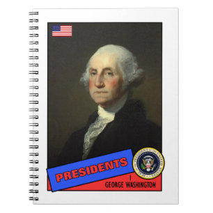 Cuaderno Tarjeta de béisbol de George Washington