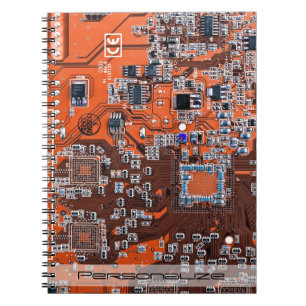 Cuaderno Tarjeta de circuito del Naranja PCB del conjunto d