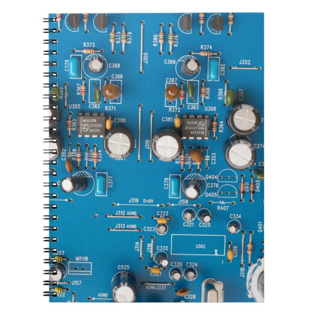 Cuaderno Tarjeta de circuitos electrónicos (Frente)