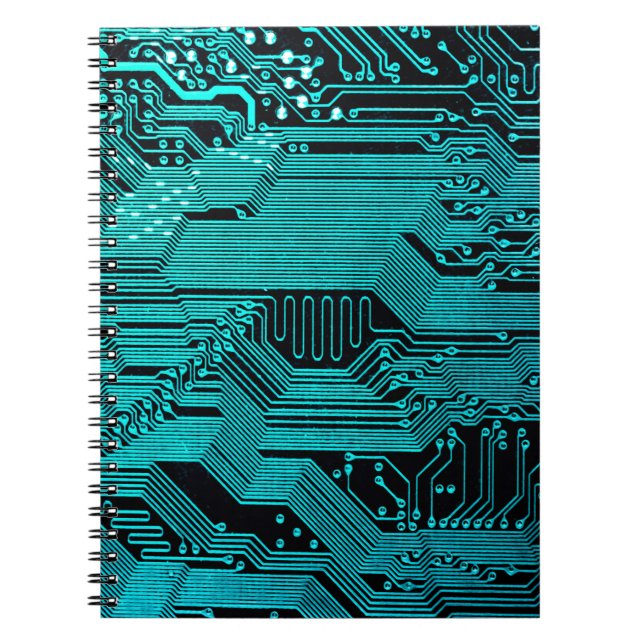 Cuaderno Tarjeta de circuitos. Tecnología electrónica de ha (Frente)
