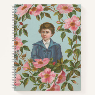 Cuaderno Tarjeta de San Valentín alemana antigua kitsch, 18