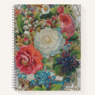 Cuaderno Tarjeta del Día de San Valentín de la Era Victoria