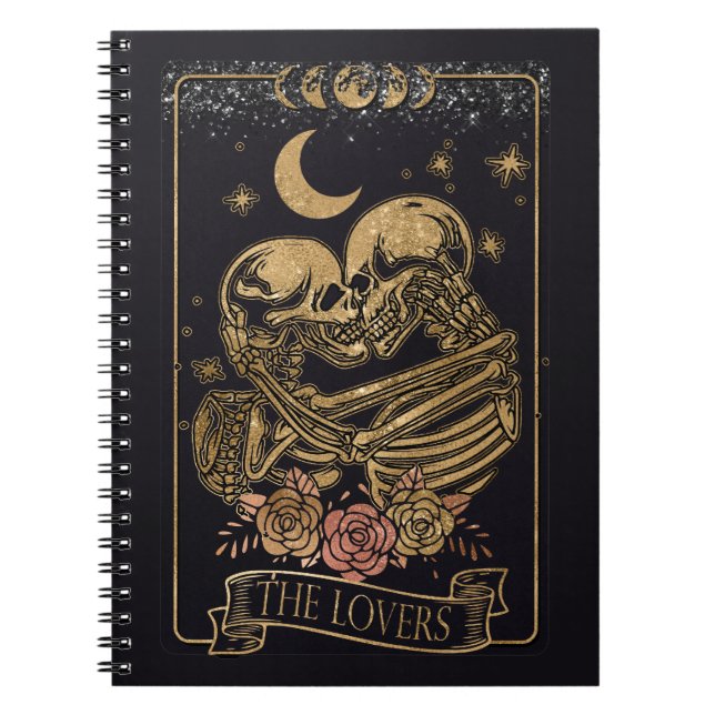 Cuaderno Tarjeta Tarot de los amantes (Frente)