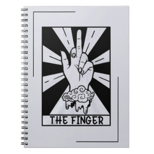 Cuaderno Tarjeta Tarot - Dedo