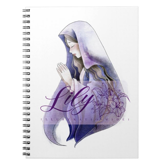 Cuaderno Tarjetas Holymary (Frente)