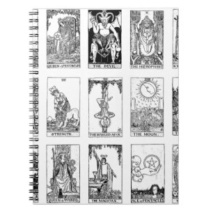 Cuaderno tarot antiguo