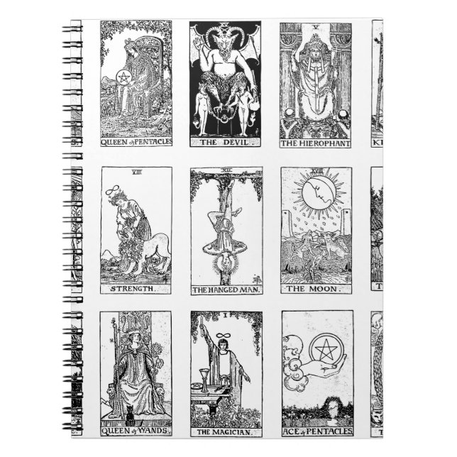 Cuaderno tarot antiguo (Frente)