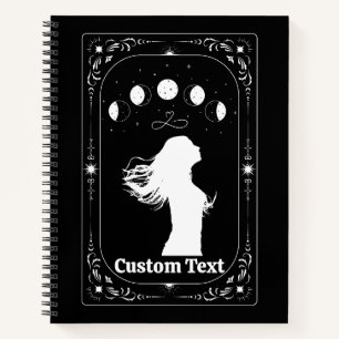 Cuaderno Tarot Celestial Mágico Caprichoso Brujeril 