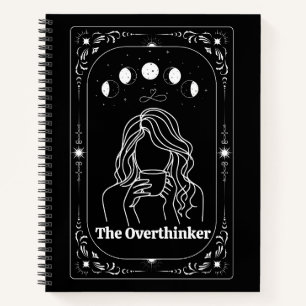 Cuaderno Tarot de Amante del Café Whimsy Goth Zodiaco Bruja