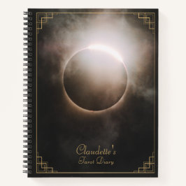 Cuaderno Tarot del eclipse lunar completo