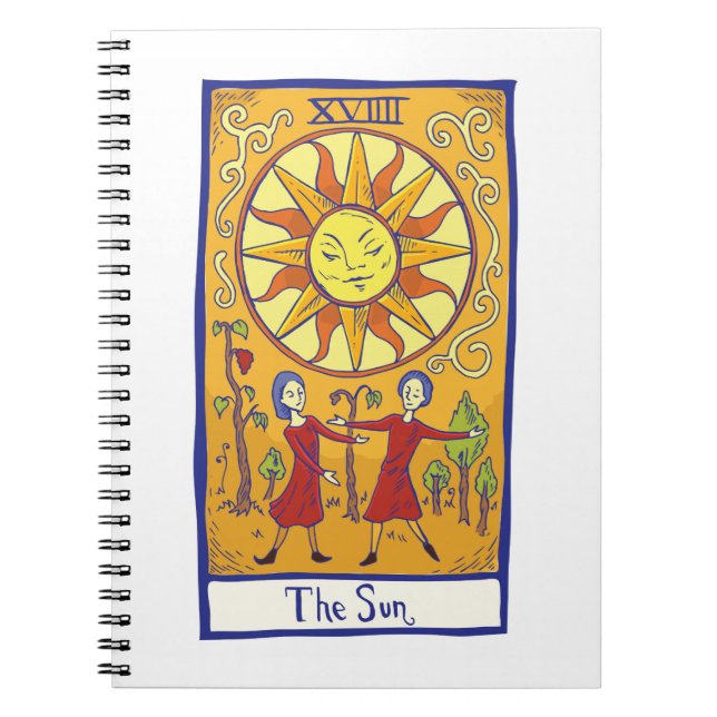 Cuaderno Tarot El Sol (Frente)