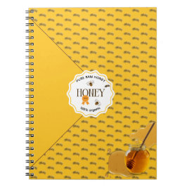 Cuaderno Tarros de Miel Abeja Panal Colmena Apicultura