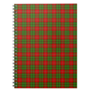 Cuaderno Tartán de Burnett del clan