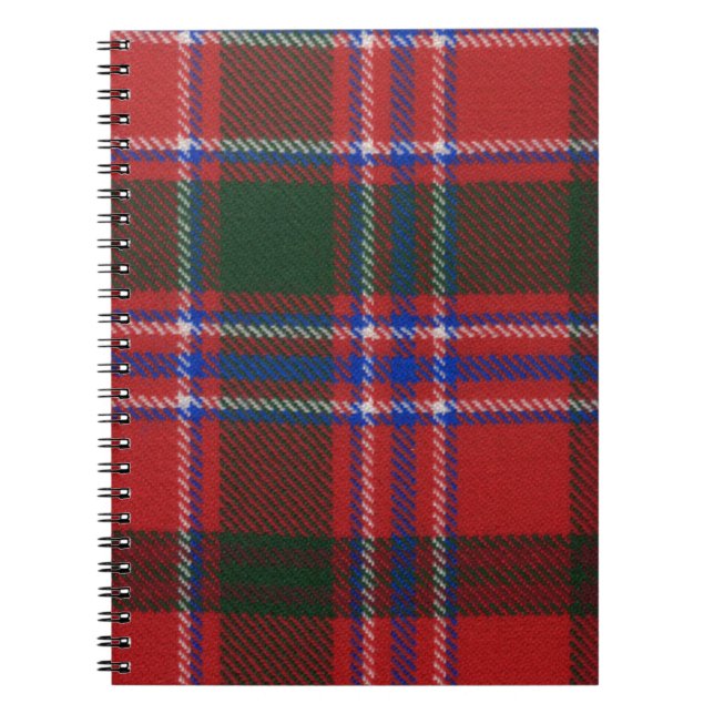 Cuaderno Tartán de Dalzell del clan (Frente)