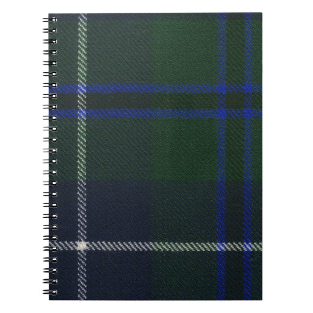 Cuaderno Tartán de Douglas del clan (Frente)