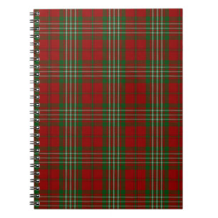 Cuaderno Tartán de la familia del clan de Scott