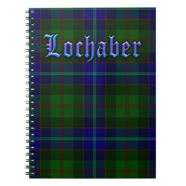 Cuaderno Tartán del distrito de Lochaber (Frente)