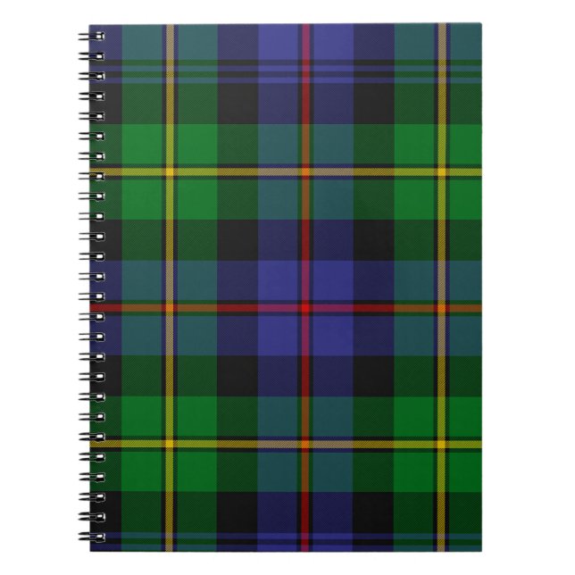 Cuaderno Tartan Escocés, Baillie Wm. Wilson, (Frente)