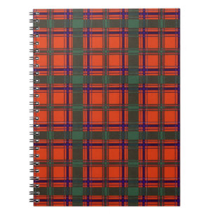 Cuaderno Tartán escocés real - Dalzell - dibujado por