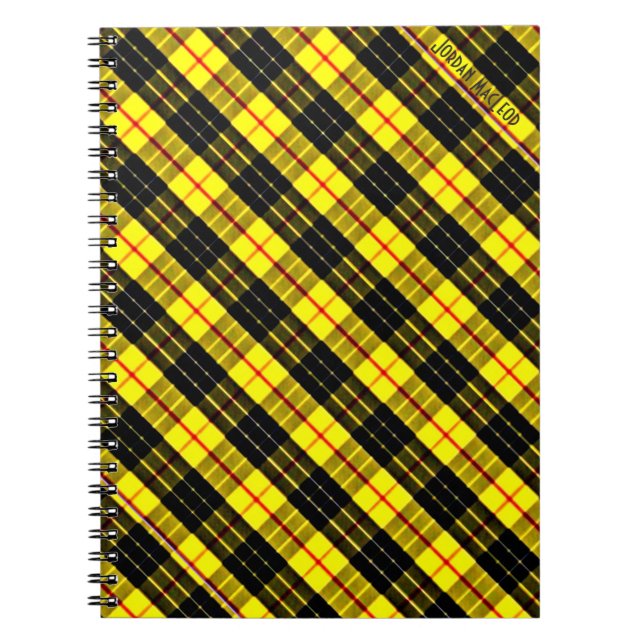 Cuaderno Tartán Lewis de MacLeod (Frente)