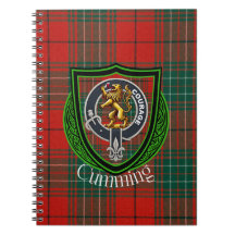 Tartan y Cresta del Clan Escocés Cumming