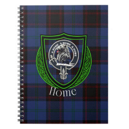 Cuaderno Tartan y Cresta del Clan Escocés de la Casa