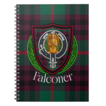 Tartan y Cresta del Clan Escocés Falconer