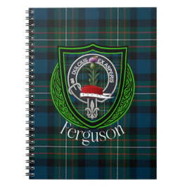 Cuaderno Tartan y Cresta del Clan Escocés Ferguson