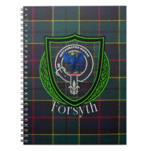 Tartan y Cresta del Clan Escocés Forsyth