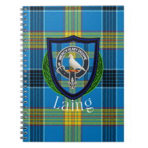 Tartan y Cresta del Clan Escocés Laing