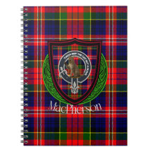 Tartan y Cresta del Clan Escocés MacPherson