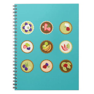 Cuaderno Tartas de Frutas
