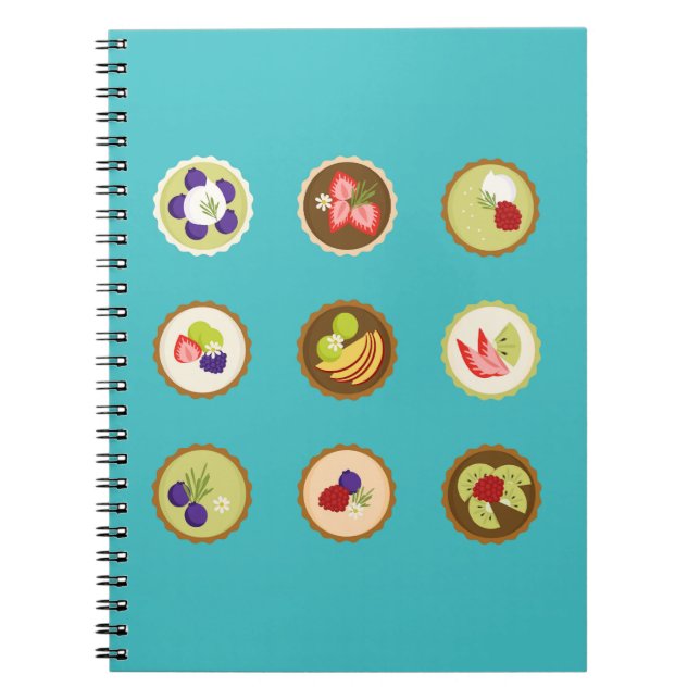 Cuaderno Tartas de Frutas (Frente)