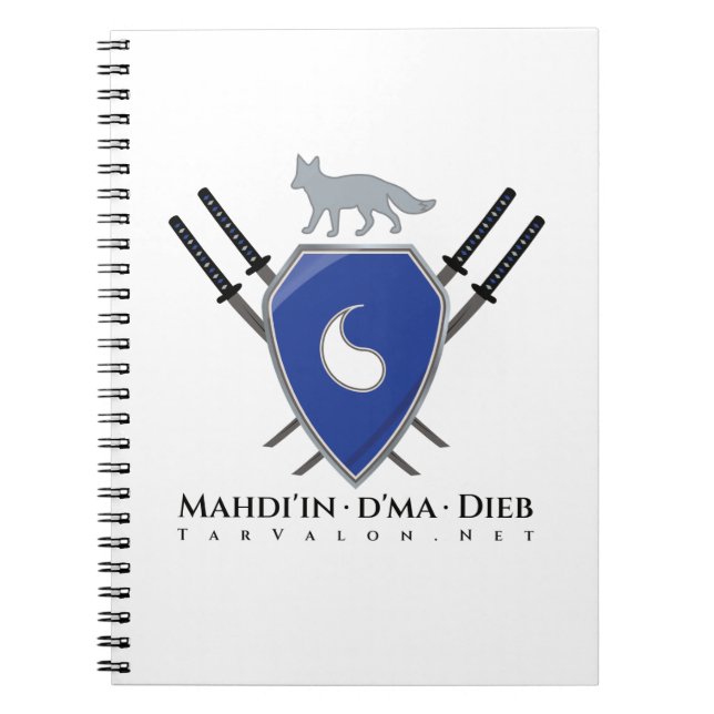 Cuaderno TarValon.Net MDD Bloc de notas en espiral (Frente)