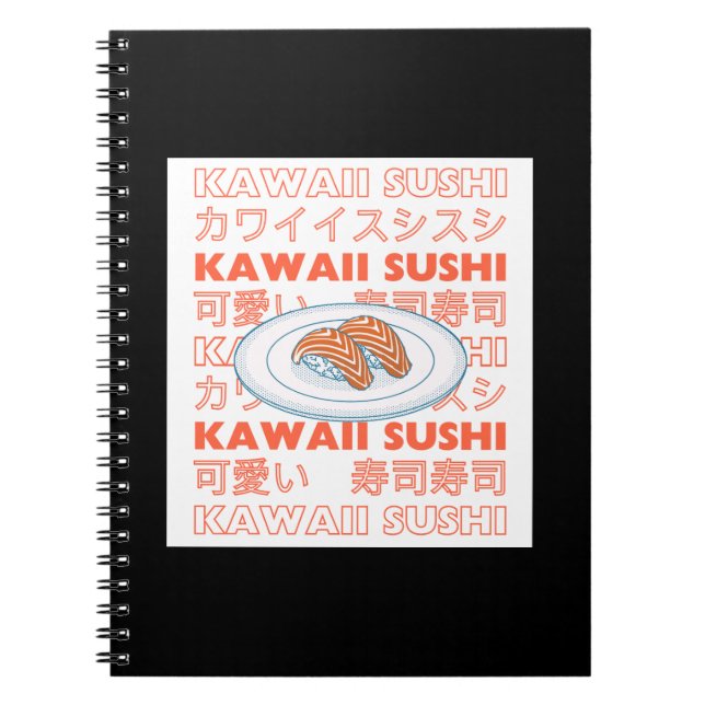 Cuaderno Taste of Japan Text & Sushi (Frente)
