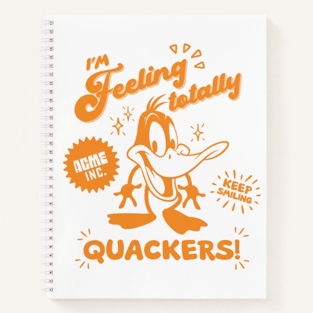 Cuaderno Tasty Retro DAFFY DUCK™ (Anverso)