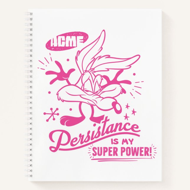 Cuaderno Tasty Retro WILE E. COYOTE™ (Anverso)