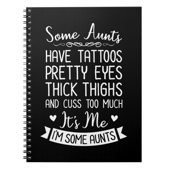Cuaderno Tattooed Aunt (Frente)