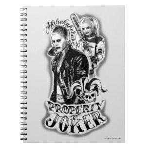 Cuaderno Tatuaje del aerógrafo del comodín y de Harley de