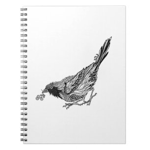 Cuaderno Tatuaje del pájaro